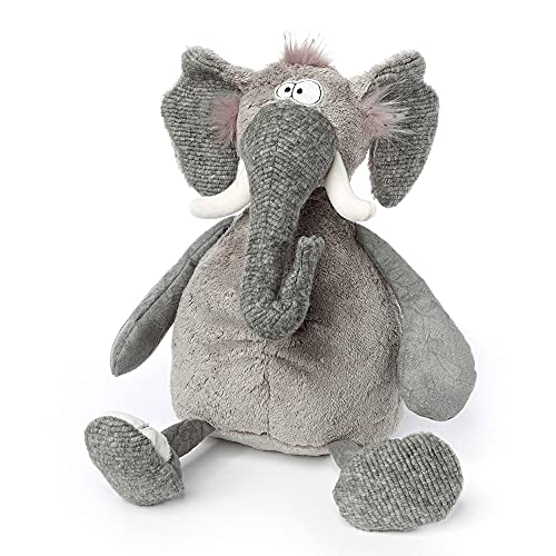 SIGIKID 39612 Trotty Blotty BeastsTown Elefant für Mädchen Jungen und Erwachsene Kuscheltier empfohlen ab 3 Jahren Grau/Elefant von Sigikid