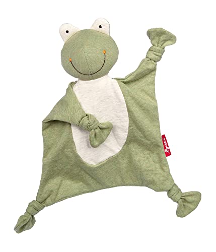 sigikid 39822 Schnuffeltuch Tiercharakter Frosch, grün/Frosch/26cm von Sigikid