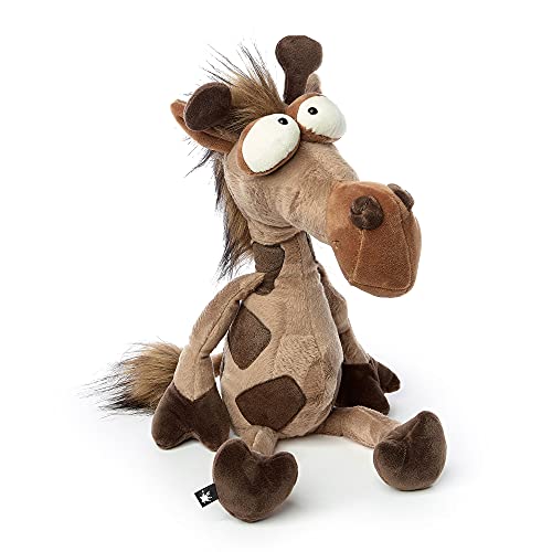 SIGIKID 42819 Gigolo Giraffe BeastsTown Giraffe für Mädchen Jungen und Erwachsene Kuscheltier empfohlen ab 3 Jahren Braun/Giraffe von Sigikid