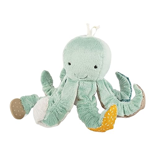sigikid 43172 Aktiv-Krake, Yellow für Mädchen und Jungen von 0 bis 12 Monaten, Mintgrün von Sigikid