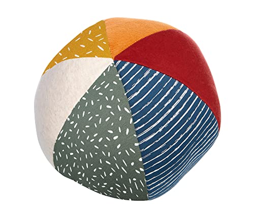 sigikid 43212 Baby textiler Soft-Spielball, mehrfarbig/19 cm von Sigikid