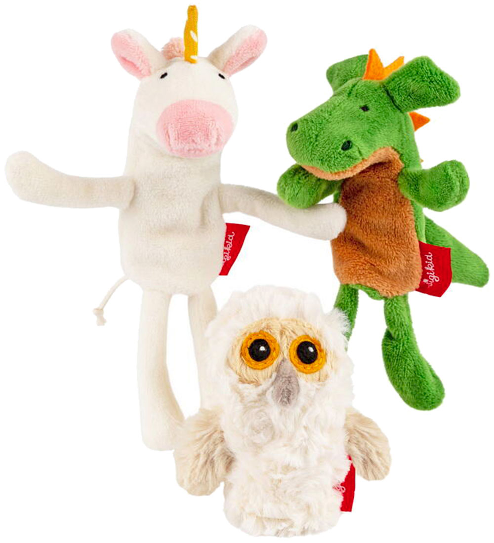 Sigikid Fingerteddys - 14 cm - Fantasie - Sigikid - One Size - Kuscheltiere Sigikid Fingerteddys - 14 cm - Fantasie - Sigikid - One Size - Kuscheltiere von Sigikid