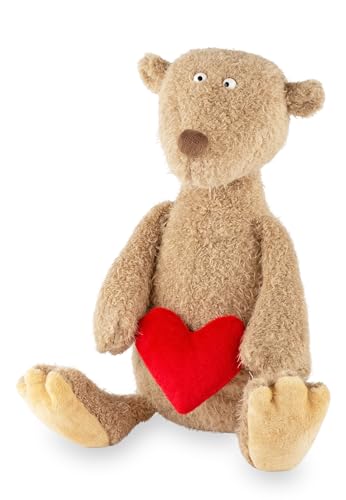 Sigikid Kuscheltier Happy Valentines ACH Good braun mit Herz BeastsTown braun, OneSize von Sigikid
