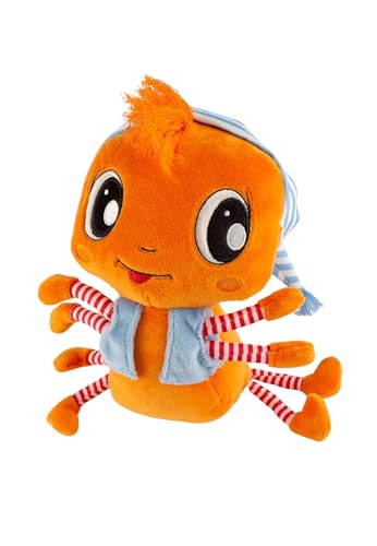 Sigikid Plüschtier Spielfigur, 22cm Die kleine Spinne Widerlich orange,OneSize von Sigikid