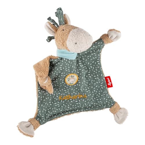 Sigikid Schnuffeltuch Pony WiWi-Wiah mit Namens-Stickerei grün/beige, OneSize Sigikid Schnuffeltuch Pony WiWi-Wiah mit Namens-Stickerei grün/beige, OneSize von Sigikid