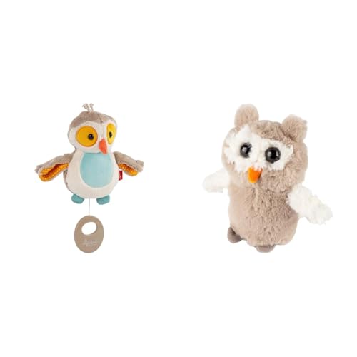 Sigikid Spieluhr Eule mit Harry Potter Melodie & Greifling Eule Stofftier Plüsch weich Geburt Unisex hochwertig waschbar greifen kauen nuckeln Baby Sigikid Spieluhr Eule mit Harry Potter Melodie & Greifling Eule Stofftier Plüsch weich Geburt Unisex hochwertig waschbar greifen kauen nuckeln Baby von Sigikid