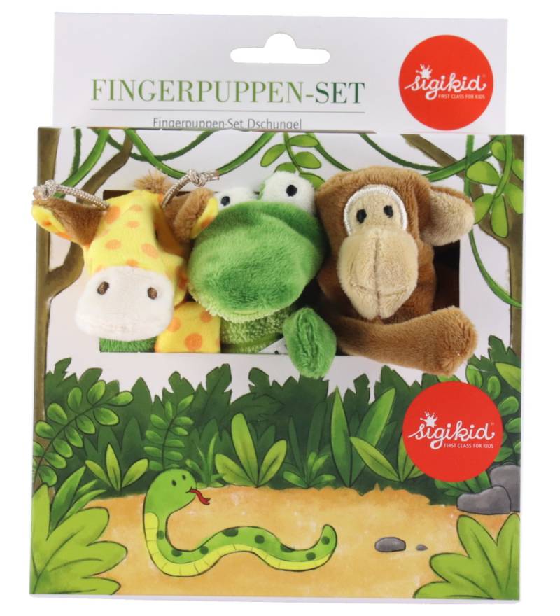 Sigikid Teddybären - 12 cm - Jungle - Sigikid - One Size - Kuscheltiere von Sigikid