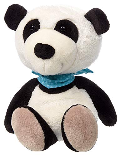SIGIKID 42391 Anhänger Panda Cuddly Gadgets Mädchen und Jungen Schlüsselanhänger empfohlen ab 3 Jahren weiß/schwarz 20cm, Groß von Sigikid