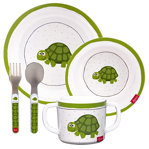 sigikid 25081 Melamin Set Schildkröte Mädchen und Jungen empfohlen ab 36 Monate weiß/grün sigikid 25081 Melamin Set Schildkröte Mädchen und Jungen empfohlen ab 36 Monate weiß/grün von Sigikid