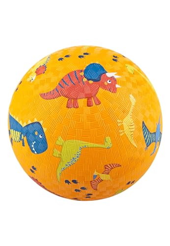 sigikid 43084 Dino Kautschukball-17cm, orange/Dino/17cm sigikid 43084 Dino Kautschukball-17cm, orange/Dino/17cm von Sigikid
