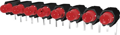 Signal Construct DUHS35820 LED-Reihe 8fach Rot (L x B x H) 40 x 4.8 x 9.1mm von Signal Construct