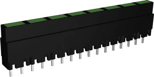 Signal Construct ZALS 082 LED-Reihe 8fach Grün (L x B x H) 40.8 x 3.7 x 9mm von Signal Construct