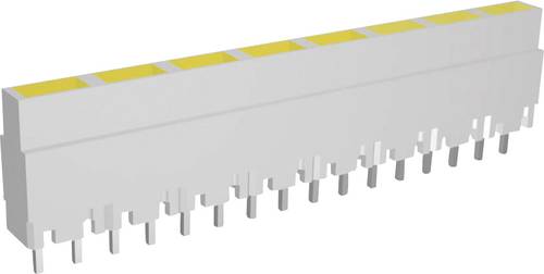 Signal Construct ZALW 081 LED-Reihe 8fach Gelb (L x B x H) 40.8 x 3.7 x 9mm von Signal Construct