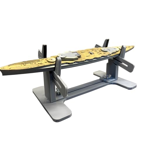 Ständer für Modellboot-Set, Liegeplatz, Bauhilfe, Werkzeug, für die meisten OF1/350-1/700 (Bootsliegevorrichtung) (Grau) von Sigvetan