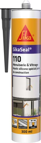 SIKA - SikaSeal-110 Tischlerei & Verglasung, anthrazit, neutral, Profi: Abdichtung von Fugen im Bau- und Tischlerei, Multi-Medien, 300 ml SIKA - SikaSeal-110 Tischlerei & Verglasung, anthrazit, neutral, Profi: Abdichtung von Fugen im Bau- und Tischlerei, Multi-Medien, 300 ml von Sika