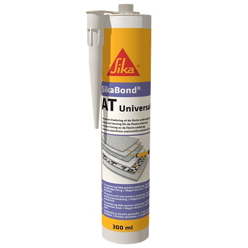 SikaBond AT-Universal ist ein lösungsmittelfreier elastischer 1-Komponenten-Klebstoff mit hoher Haftung an vielen Materialien, Weiß, 300 ml SikaBond AT-Universal ist ein lösungsmittelfreier elastischer 1-Komponenten-Klebstoff mit hoher Haftung an vielen Materialien, Weiß, 300 ml von Sika