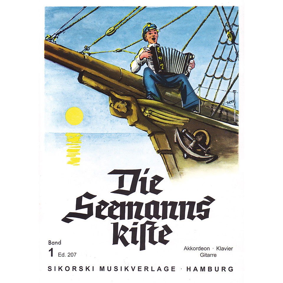 Sikorski Die Seemannskiste Bd.1 Songbook von Sikorski