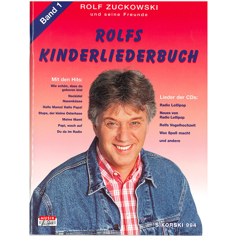 Sikorski Rolfs Kinderliederbuch Bd.1 Songbook von Sikorski