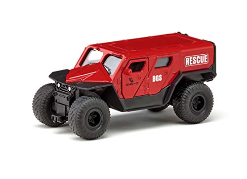 siku 2307, GHE-O Rescue Rettungswagen, 1:50, Metall/Kunststoff, Rot, Viele Funktionen, Kombinierbar mit siku Modellen im gleichen Maßstab siku 2307, GHE-O Rescue Rettungswagen, 1:50, Metall/Kunststoff, Rot, Viele Funktionen, Kombinierbar mit siku Modellen im gleichen Maßstab von Siku