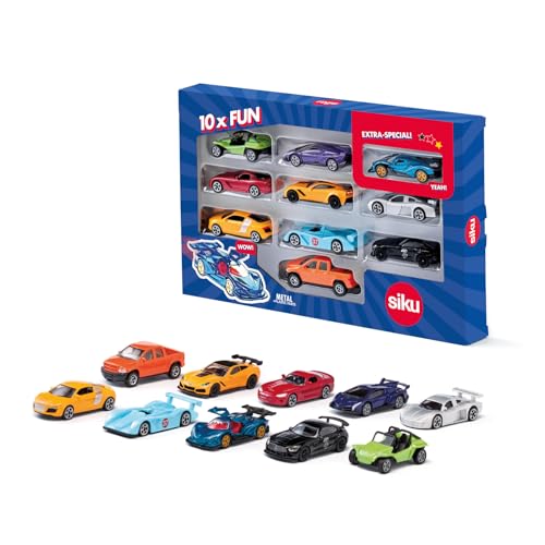 SIKU SK0450 Sportwagen 10er Set SIKU SK0450 Sportwagen 10er Set von Siku