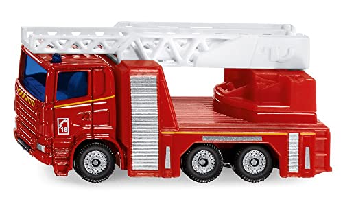 Siku 1014001, Feuerwehr-Drehleiter Frankreich, Metall/Kunststoff, Rot, Ausziehbare Leiter Siku 1014001, Feuerwehr-Drehleiter Frankreich, Metall/Kunststoff, Rot, Ausziehbare Leiter von Siku