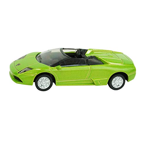 SIKU 1318, Lamborghini Murciélago Roadster, Metall/Kunststoff, Grün, Spielzeugauto für Kinder SIKU 1318, Lamborghini Murciélago Roadster, Metall/Kunststoff, Grün, Spielzeugauto für Kinder von ボーネルンド