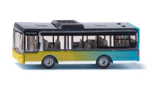 Siku 1400, Linienbus, Metall/Kunststoff, Multicolor, Vielseitig einsetzbar, Spielzeugfahrzeug für Kinder von Siku