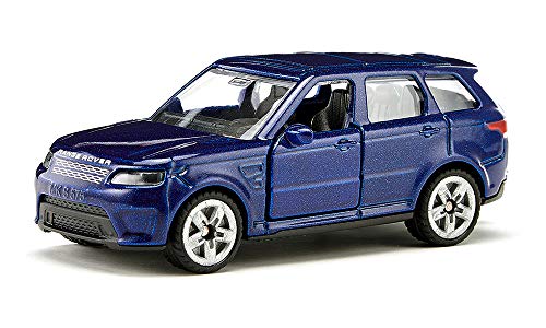 siku 1521, Range Rover, Metall/Kunststoff, Blau, Anhängerkupplung, Kombinierbar mit siku Modellen im gleichen Maßstab von Siku