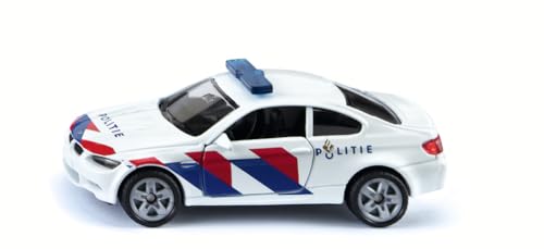 Siku 1532003, BMW M3 Coupé Polizei Niederlande, Aufdruck Politie, Metall/Kunststoff, Weiß, Spielzeug-Auto für Kinder, Öffenbare Türen Siku 1532003, BMW M3 Coupé Polizei Niederlande, Aufdruck Politie, Metall/Kunststoff, Weiß, Spielzeug-Auto für Kinder, Öffenbare Türen von Siku