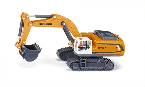 siku 1874, Liebherr Hydraulikbagger, 1:87, Metall/Kunststoff, Gelb, Beweglicher Baggerarm siku 1874, Liebherr Hydraulikbagger, 1:87, Metall/Kunststoff, Gelb, Beweglicher Baggerarm von Siku