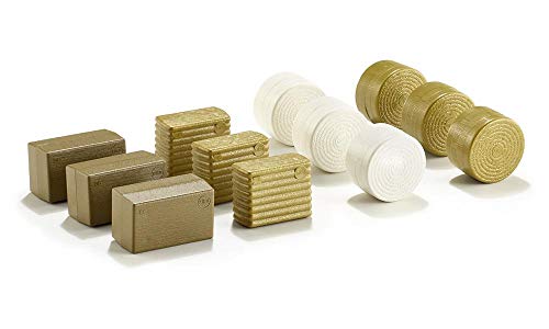 siku 2463, Ballensortiment, 1:32, Kunststoff, Gold/Weiß, 3 x 4 verschiedene Variationen, Beige von Siku