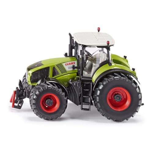 Siku 3280, Claas Axion 950 Traktor, Metall/Kunststoff, Abnehmbare Fahrerkabine, Grün, 1:32 von Siku