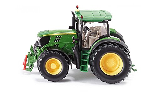 Siku 3282, John Deere 6210R Traktor, 1:32, Metall/Kunststoff, Grün, Achsschenkellenkung und Kupplung Siku 3282, John Deere 6210R Traktor, 1:32, Metall/Kunststoff, Grün, Achsschenkellenkung und Kupplung von Siku