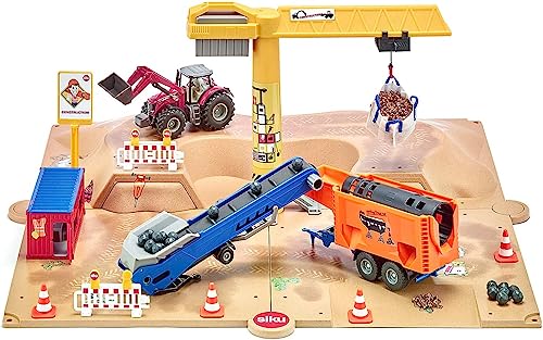 siku 5701, Baugrube, Metall/Kunststoff, Bunt, Inkl. umfangreiches Zubehör, Viele Spielfunktionen siku 5701, Baugrube, Metall/Kunststoff, Bunt, Inkl. umfangreiches Zubehör, Viele Spielfunktionen von Siku