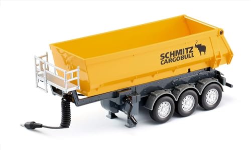 siku 6734, 3-Achs-Kippsattelauflieger, 1:32, Metall/Kunststoff, Gelb, Ferngesteuert, Für SIKU CONTROL-LKW und SIKU CONTROL-Fahrzeuge mit Anhängerkupplung geeignet siku 6734, 3-Achs-Kippsattelauflieger, 1:32, Metall/Kunststoff, Gelb, Ferngesteuert, Für SIKU CONTROL-LKW und SIKU CONTROL-Fahrzeuge mit Anhängerkupplung geeignet von Siku