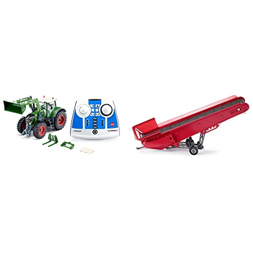 Siku 6796, Fendt 933 Vario Traktor mit Frontlader, Grün, Metall/Kunststoff, 1:32 & 2466, Elektrisches Förderband, 1:32, Metall/Kunststoff, Rot, Batteriebetrieben, Ankoppel- und verstellbar Siku 6796, Fendt 933 Vario Traktor mit Frontlader, Grün, Metall/Kunststoff, 1:32 & 2466, Elektrisches Förderband, 1:32, Metall/Kunststoff, Rot, Batteriebetrieben, Ankoppel- und verstellbar von Siku