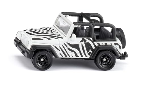 Siku Jeep Wrangler Safari, Schwarz/Weiß Siku Jeep Wrangler Safari, Schwarz/Weiß von Siku