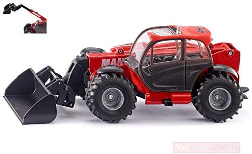 Siku Kompaktlader Manitou MLT840 Telehandler 1:32 Modellino Multicolore für Kinder und Jugendliche (14+) unisex von Siku
