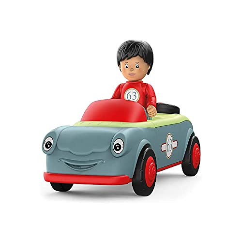 Toddys by siku 0106, Olli Oldy, 3-teiliges Spielzeugauto mit Licht und Sound, Zusammensteckbar, Inkl. beweglicher Spielfigur, Hochwertiger Schwungradmotor, Graublau/Rot/Grün, Ab 12 Monaten Toddys by siku 0106, Olli Oldy, 3-teiliges Spielzeugauto mit Licht und Sound, Zusammensteckbar, Inkl. beweglicher Spielfigur, Hochwertiger Schwungradmotor, Graublau/Rot/Grün, Ab 12 Monaten von Toddys by siku