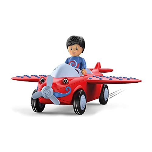 Toddys by siku 0116, Leo Loopy, 3-teiliges Flugzeug mit Licht und Sound, Zusammensteckbar, Inkl. beweglicher Spielfigur, Hochwertiger Schwungradmotor, Rot/Grau, Ab 12 Monaten Toddys by siku 0116, Leo Loopy, 3-teiliges Flugzeug mit Licht und Sound, Zusammensteckbar, Inkl. beweglicher Spielfigur, Hochwertiger Schwungradmotor, Rot/Grau, Ab 12 Monaten von Toddys by siku