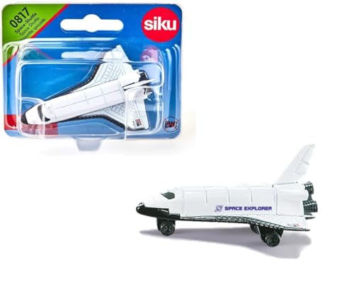 siku 0817, Space-Shuttle, Metall/Kunststoff, Weiß, Räder aus Kunststoff siku 0817, Space-Shuttle, Metall/Kunststoff, Weiß, Räder aus Kunststoff von ボーネルンド
