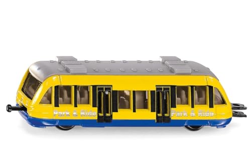 siku 1013, Nahverkehrszug, Metall/Kunststoff, Gelb/Blau, Standard-siku-Eisenbahnkupplungen zum Verbinden mit anderen Zügen siku 1013, Nahverkehrszug, Metall/Kunststoff, Gelb/Blau, Standard-siku-Eisenbahnkupplungen zum Verbinden mit anderen Zügen von Siku