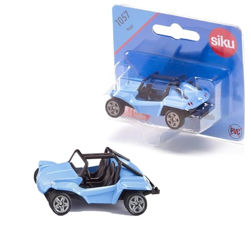 siku 1057, Buggy, Metall/Kunststoff, Blau, Bereifung aus Gummi, Spielzeugfahrzeug für Kinder von Siku