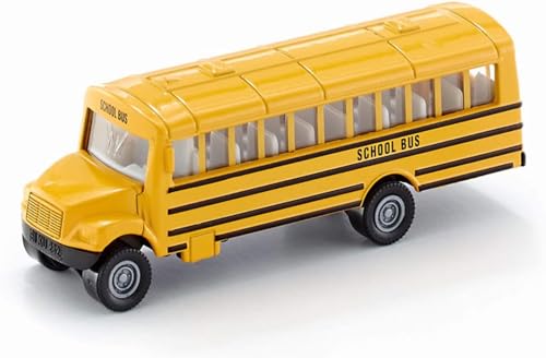 siku 1319, US-Schulbus, Spielzeugauto für Kinder, Metall/Kunststoff, Gelb, Vielseitig einsetzbar von Siku