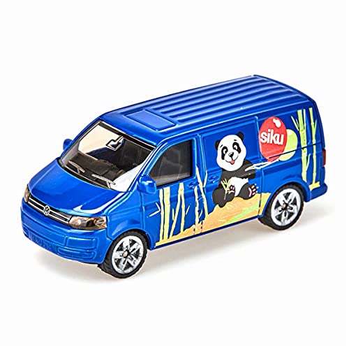 siku 1338, VW Transporter, Metall/Kunststoff, Blau, Öffenbare Heckklappe, Spielzeugauto für Kinder siku 1338, VW Transporter, Metall/Kunststoff, Blau, Öffenbare Heckklappe, Spielzeugauto für Kinder von Siku