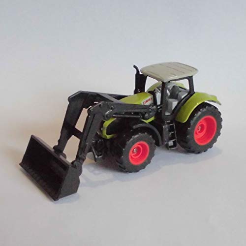 siku 1392, Claas Axion mit Frontlader, Metall/Kunststoff, Grün, Anhängerkupplung, Beweglicher Frontlader und Schaufel, Abnehmbare Kabine siku 1392, Claas Axion mit Frontlader, Metall/Kunststoff, Grün, Anhängerkupplung, Beweglicher Frontlader und Schaufel, Abnehmbare Kabine von Siku