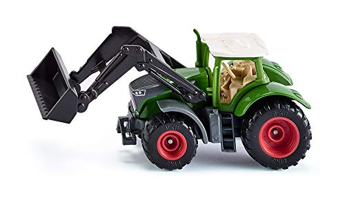 siku 1393, Fendt 1050 Vario Traktor mit Frontlader, Grün/Schwarz, Beweglicher Frontlader, Abnehmbare Kabine, Reifen aus Gummi siku 1393, Fendt 1050 Vario Traktor mit Frontlader, Grün/Schwarz, Beweglicher Frontlader, Abnehmbare Kabine, Reifen aus Gummi von Siku