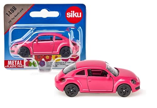 siku 1488, VW The Beetle, Metall/Kunststoff, Pink, Öffenbare Türen, Aufkleberbogen zur individuellen Gestaltung siku 1488, VW The Beetle, Metall/Kunststoff, Pink, Öffenbare Türen, Aufkleberbogen zur individuellen Gestaltung von Siku