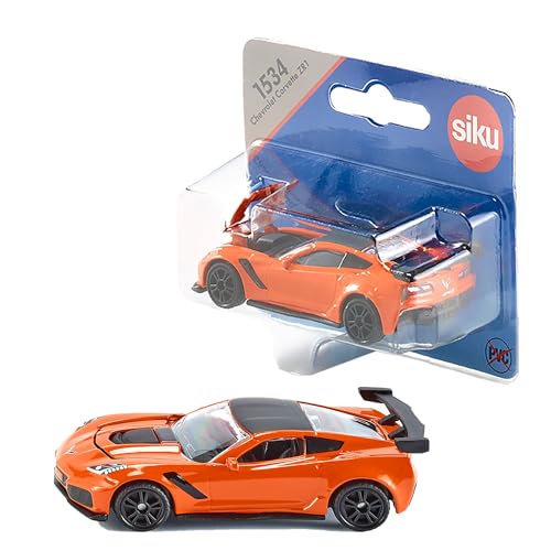 siku 1534, Chevrolet Corvette ZR1, Orange/Black, Opening bonnet, Toy vehicle for children siku 1534, Chevrolet Corvette ZR1, Orange/Black, Opening bonnet, Toy vehicle for children von Siku