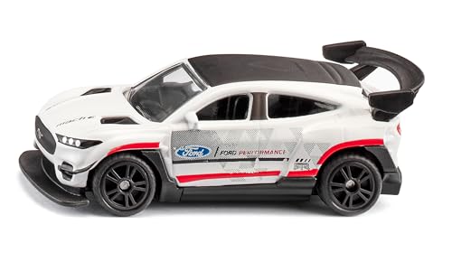siku 1566, Ford Mustang Mach-E 1400, Spielzeug-Auto, Metall/Kunststoff, Weiß, Gummierte Reifen, Sportliche Felgen siku 1566, Ford Mustang Mach-E 1400, Spielzeug-Auto, Metall/Kunststoff, Weiß, Gummierte Reifen, Sportliche Felgen von Siku